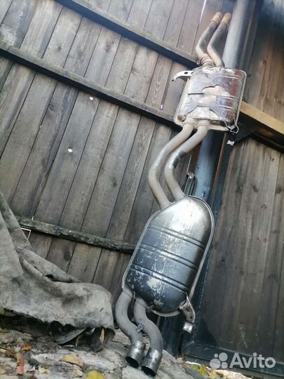 Выхлопная система ауди s6c4