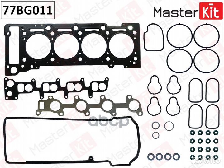 Верхний комплект прокладок ГБЦ Mercedes-Benz OM