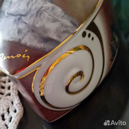 Шкатулка Goebel Германия, чайник большой СССР