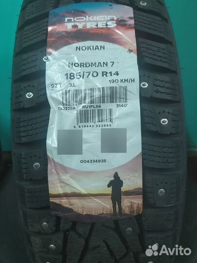 Nokian Tyres Nordman 7 185/70 R14 92T