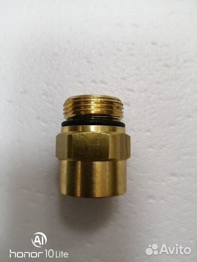 Фитинг прямой (латунь) 15-М22*1,5