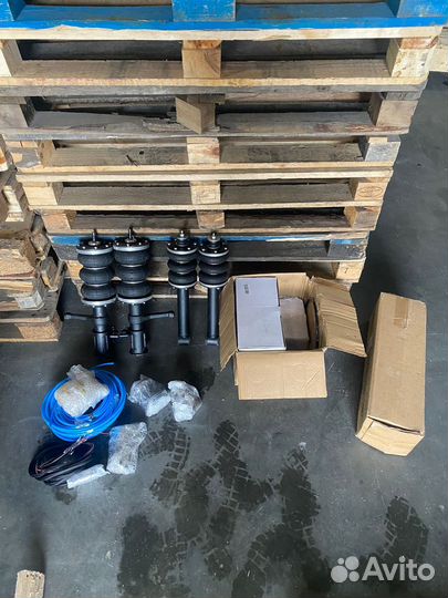 Пневматическая подвестка на приору