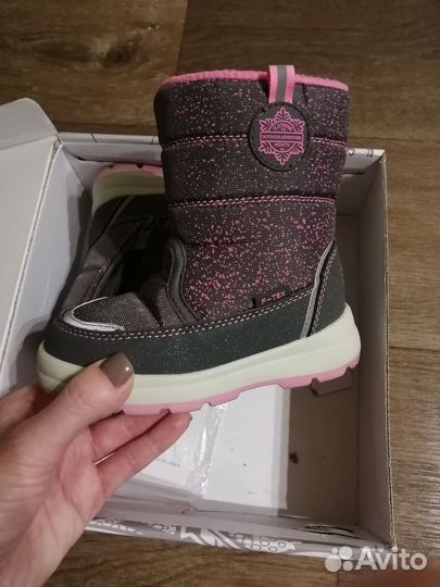 Сапоги зимние для девочки 25 размер