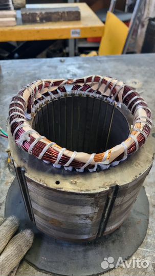 Перемотка и обслуживание электродвигателей