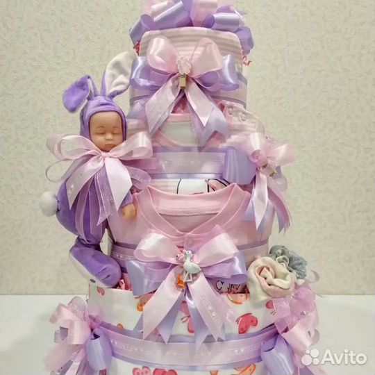 Торт из памперсов