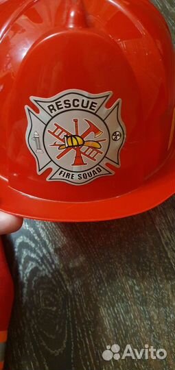 Новогодий костюм пожарный, карнавальный костюм