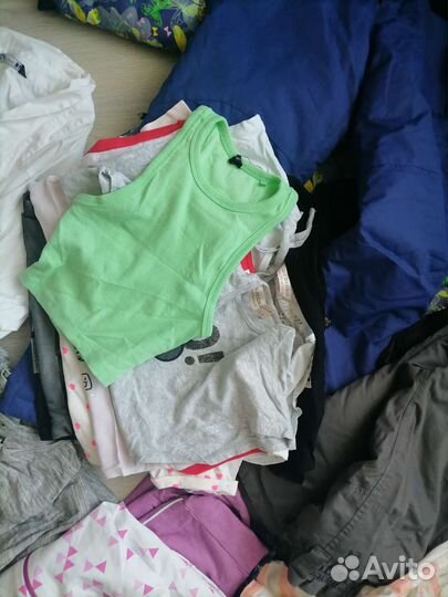 Вещи пакетом для девочки 152