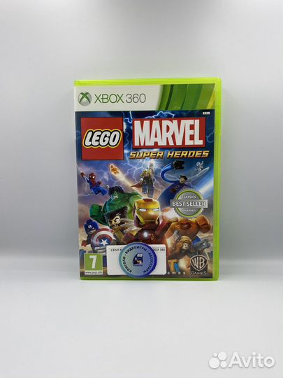 Lego Marvel Super Heroes xbox 360 (б/у, рус.суб.)