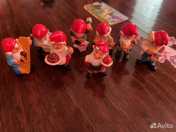 Киндер сюрприз гномы коллекционные