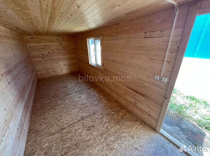 Бытовка вагончик из дерева