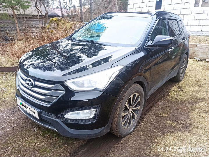 Hyundai Santa Fe 2.2 AT, 2012, 237 000 км