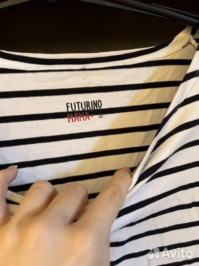 Одежда для беременных футболка логонслив штаны