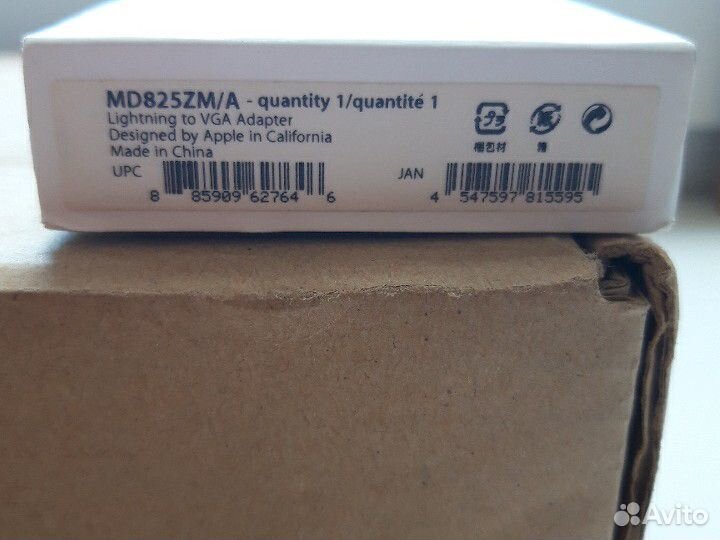 Переходник Адаптер Lightning/VGA apple оригинал