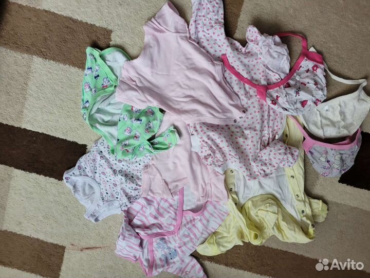 Вещи пакетом для девочек 56 62