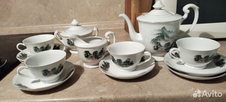 Чайно кофейный сервиз