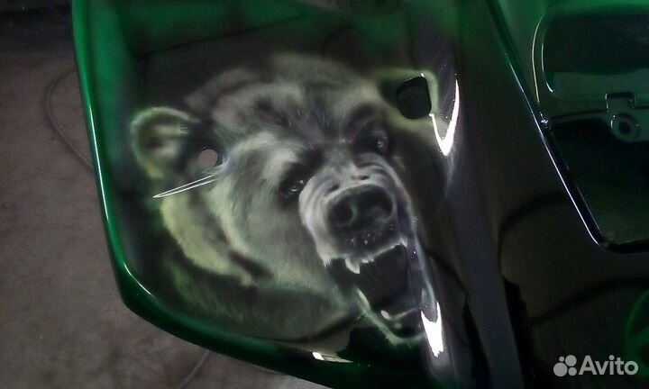 Аэрография покраска авто