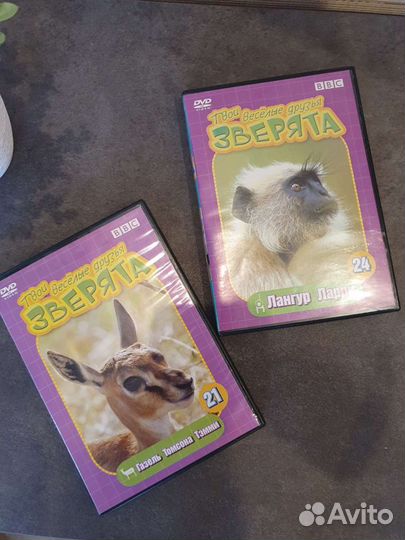 DVD-диски о животных (ввс)