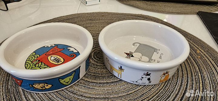 Миски для кошек керамические