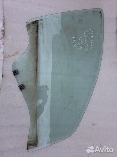 Рено Сандеро 1 стекло передней правой двери