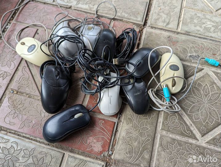 Клавиатуры и компьютерные мышки PS/2 и USB