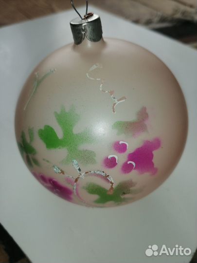 Елочные игрушки СССР