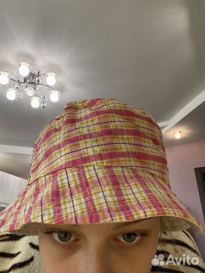 Панама розовая y2k