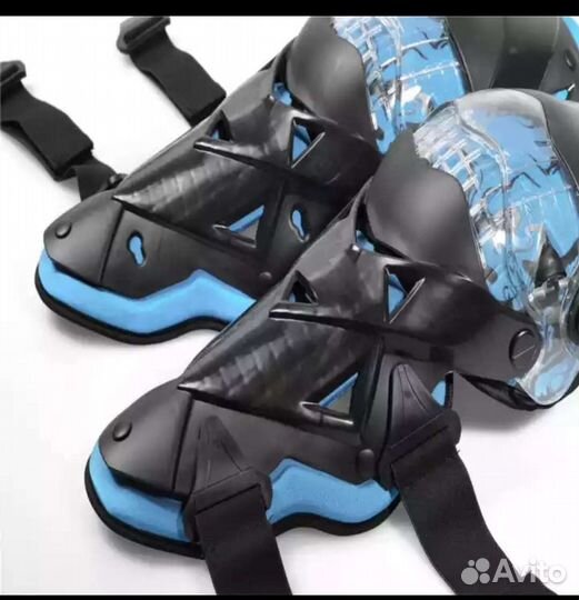 Мото наколенники шарнирные Chost Rasing