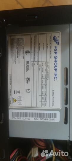 Системный блок по частям