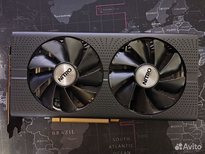 Игровая видеокарта AMD RX 480 8Гб