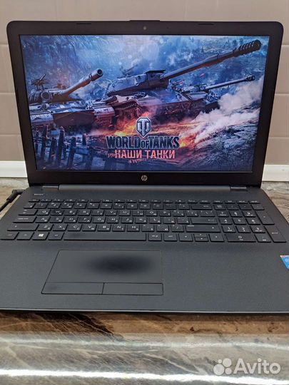 Игровой Мощный HP core i3-5005U-4 ядра/SSD128/озу8