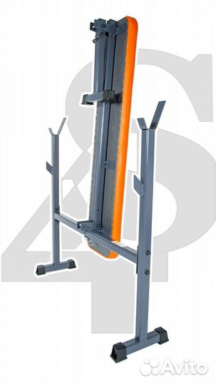 Складная Скамья со стойками для жима лёжа