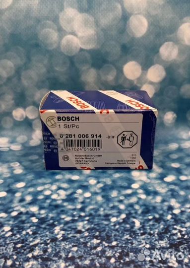 Датчик давления топлива в рампе 0 281 006 914