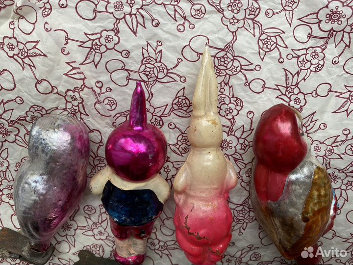 Елочные игрушки СССР