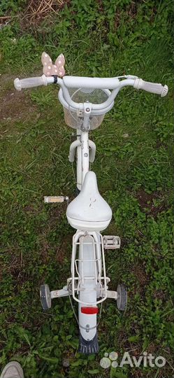 Детский велосипед б/у,для 3-6 лет. Hello Kitty