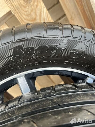Литье диски r16 4x100 с резиной