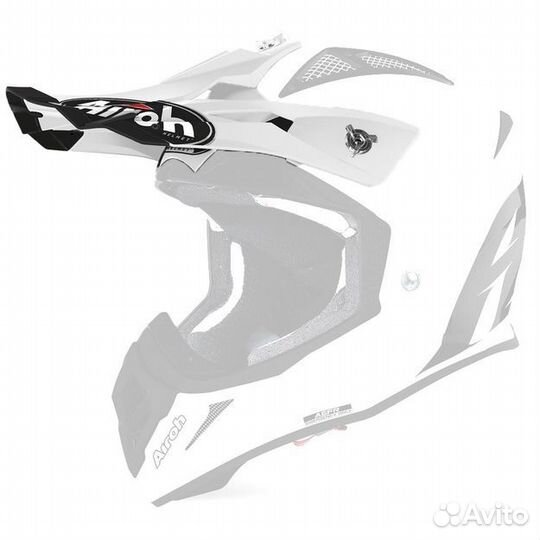 Козырек для мотошлема Airoh just1 J38 kioshi