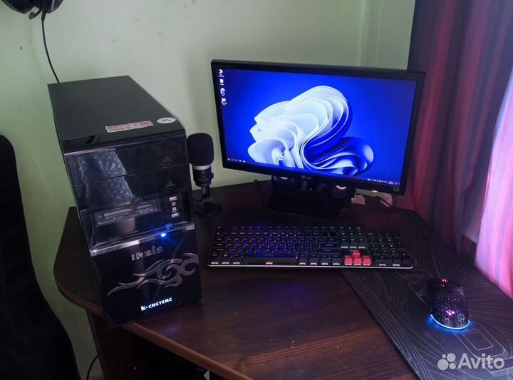 Игровой пк 4 ядра/Intel/SSD/500GB/450W/HD5850