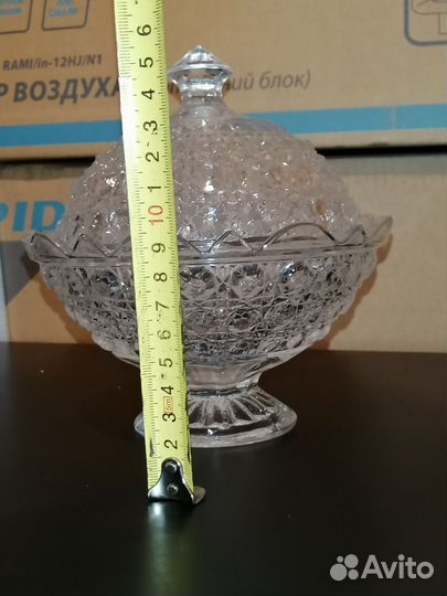 Конфетница на ножке СССР