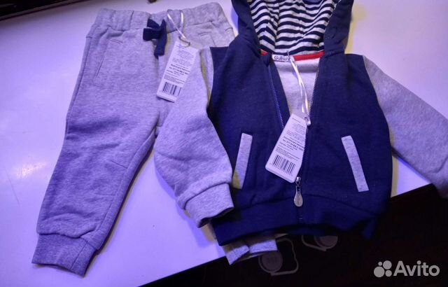 Новый спортивный костюм Gulliver на 74-80 см