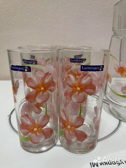 Набор кувшин и стаканы