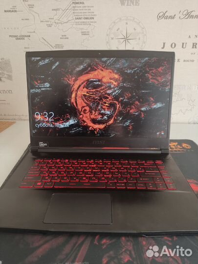 Игровой ноутбук MSI bravo 15