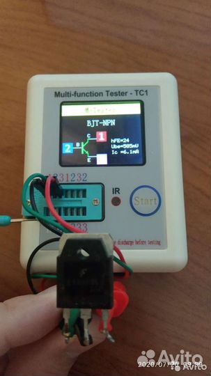 Универсальный тестер-измеритель TC1 RLC, ESR
