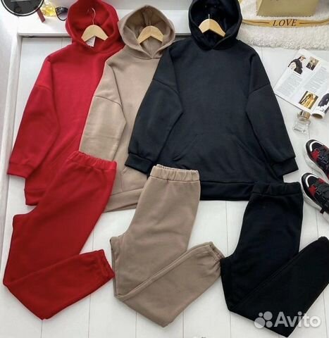 Новые костюмы спортивные теплые больших размеров