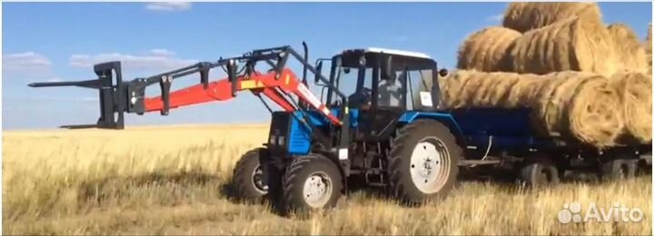 Погрузчик фронтальный пку 09 усиленный кун для мтз