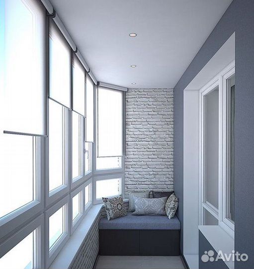 Остекление балконов и лоджий. Окна пвх