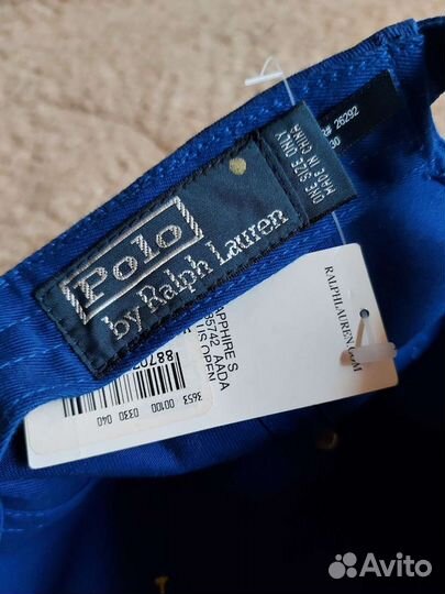 Бейсболка кепка polo ralph lauren оригинал