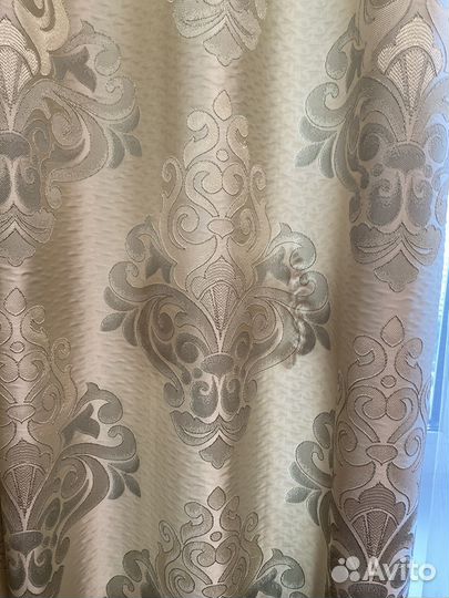 Шторы Жакард и тюль б/у,Турция Тогас