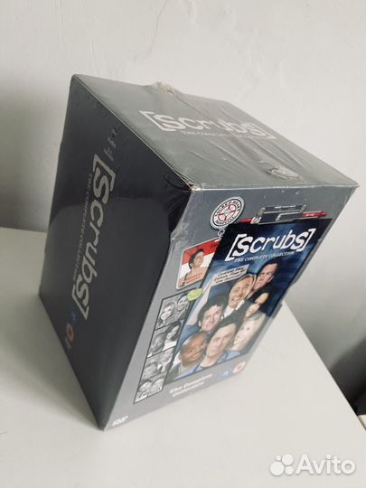 Набор DVD дисков сериал scrubs клиника