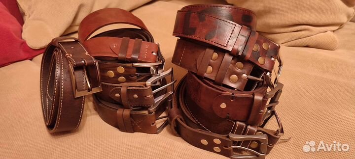 Ремень мужской натуральная кожа