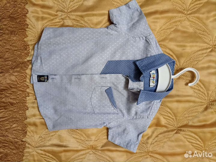 Рубашка для мальчика 92